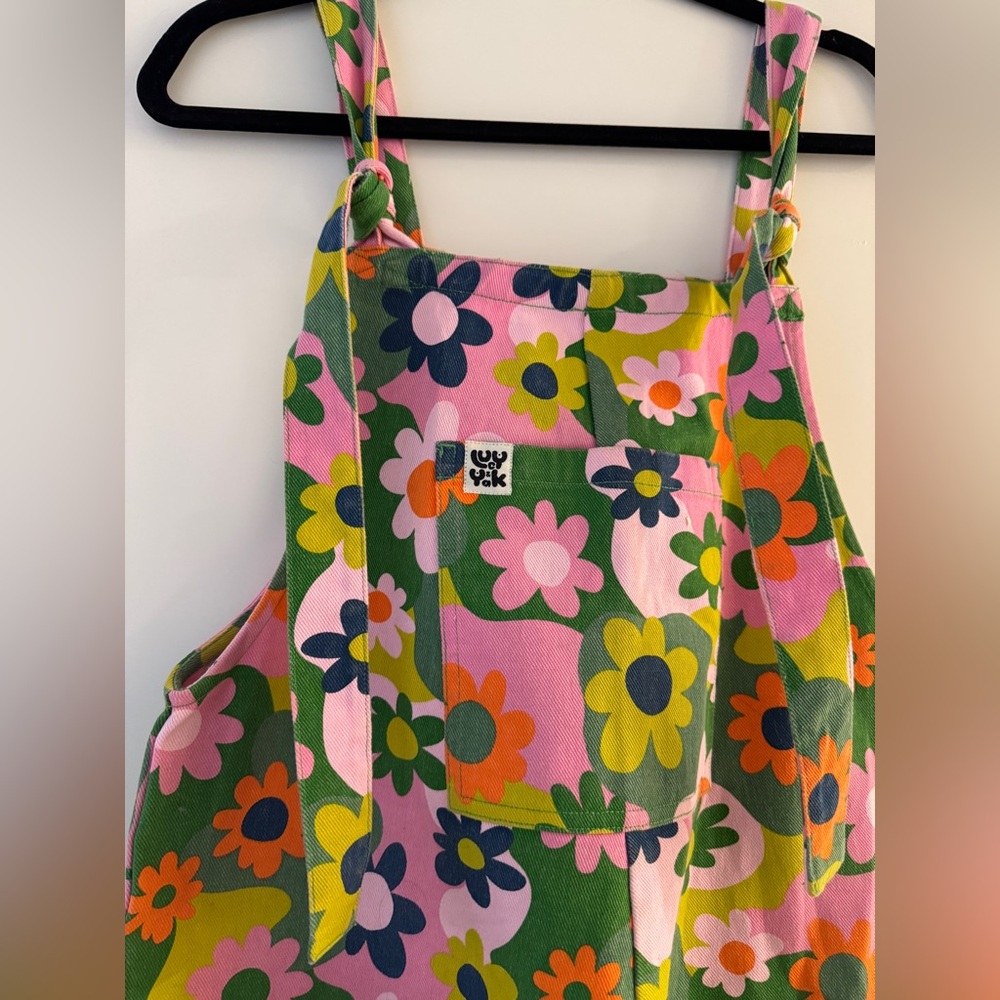 Lucy & Yak floral “Tate” overalls - S-30 - Picture 3 of 6